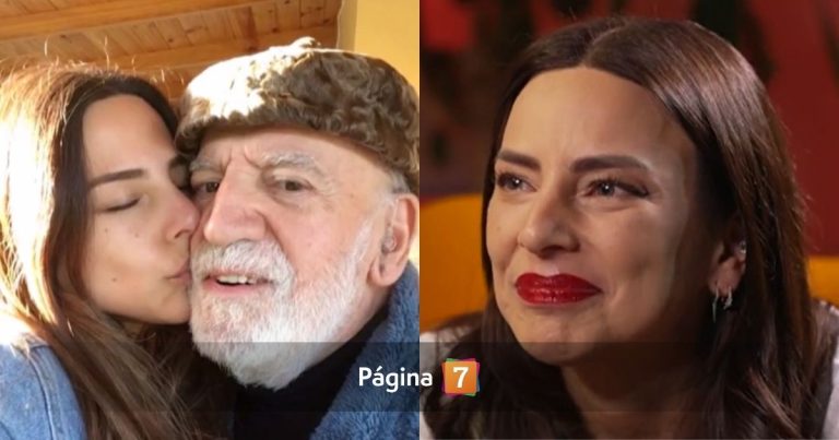 Daniela Castillo se quebró al recibir mensaje de su fallecido padre: 