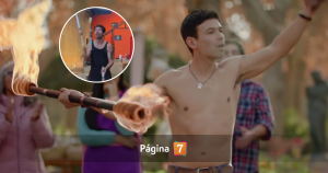 El entrenamiento de Chapu para su rol en Aguas de Oro