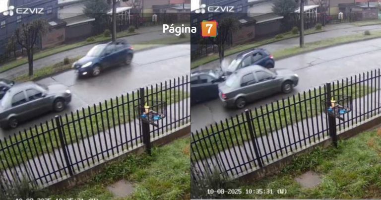 Fatal accidente en Valdivia: hombre muere tras colisión frontal con auto que iba contra el tránsito