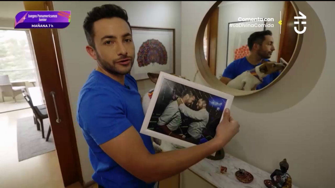 Hugo Valencia abrió las puertas de su casa en La Divina Comida: singular detalle llamó la atención