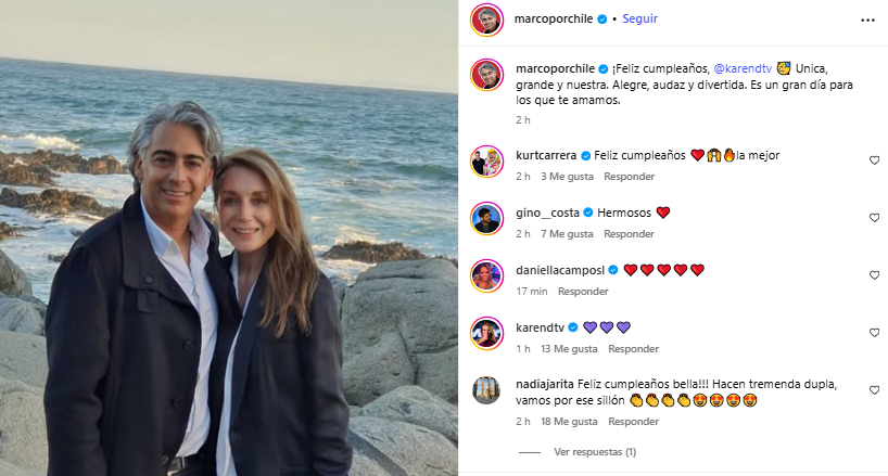 La sentida reflexión de Karen Doggenweiler en su cumpleaños 56: