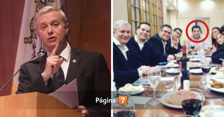 Kast explica fotografía donde aparece con sujeto detenido por liderar banda de robo de cables