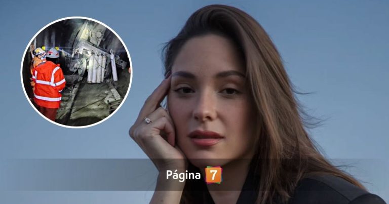 Kel Calderón alzó la voz tras derrumbe en mina El Teniente: “Lo importante es el rescate”