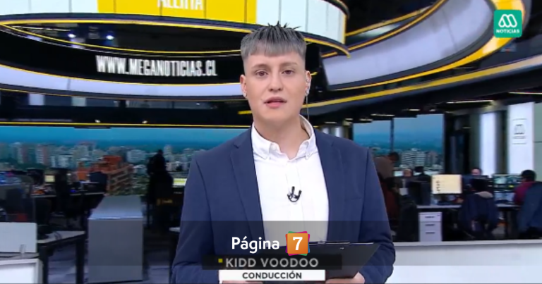 Kidd Voodoo 'reemplazó' a Rodrigo Sepúlveda en Meganoticias alerta: 