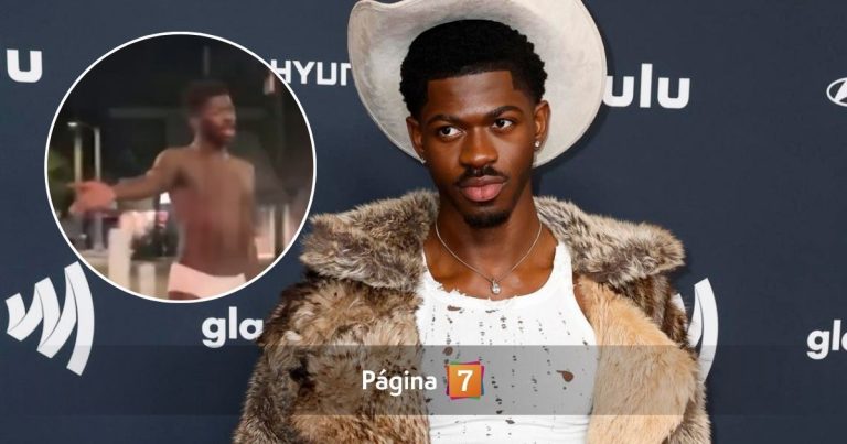 Lil Nas X terminó arrestado y hospitalizado tras caminar semidesnudo por la calle