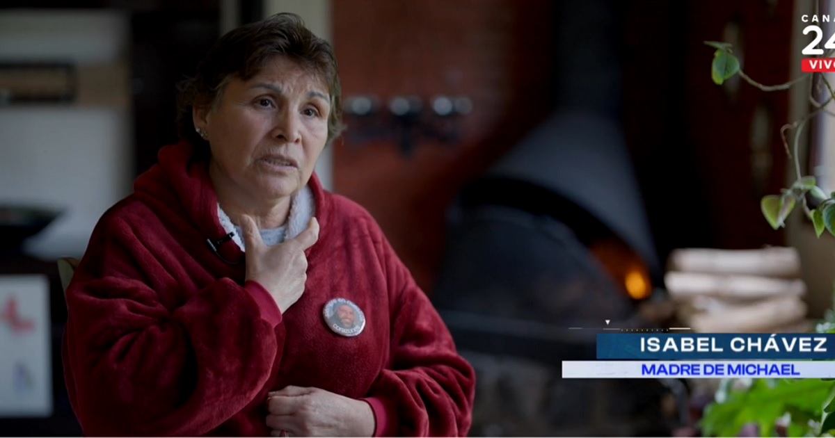 Madre de Michael Peñaloza, ingeniero asesinado en Curacaví 