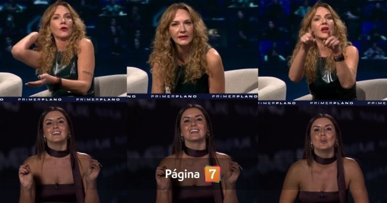 María Paz Arancibia y Catalina Pulido sacaron chispas en Primer Plano: 