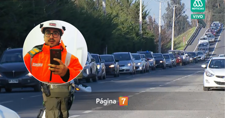 La despedida del minero fallecido en El Teniente, Gonzalo Núñez: lo acompañó extensa caravana