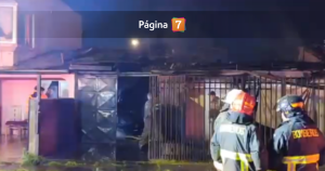 Madre y sus tres hijos mueren en feroz incendio de vivienda en Talca: 3 casas resultaron afectadas