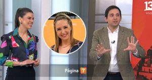 El 'palo' de José María del Pino a Allison Göhler en pleno Teletrece AM