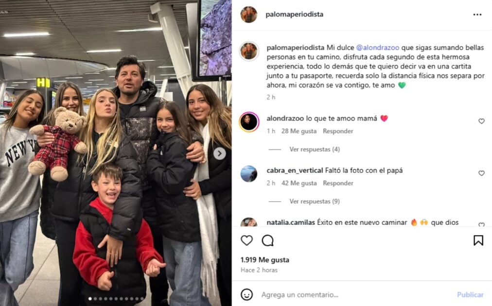 Paloma Aliaga también despidió a su hija Alondra
