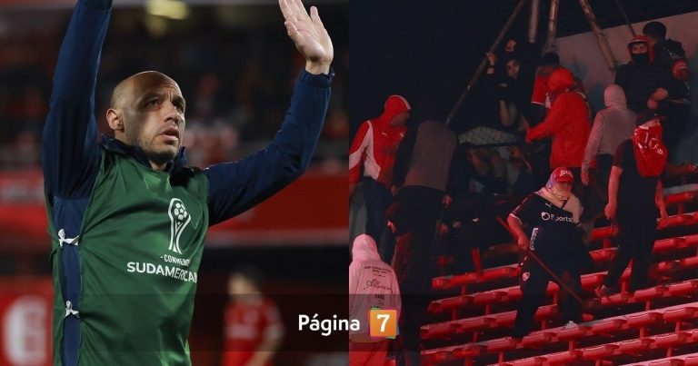 Policía argentina apuntó a responsable de no suspender de inmediato el U. de Chile vs Independiente