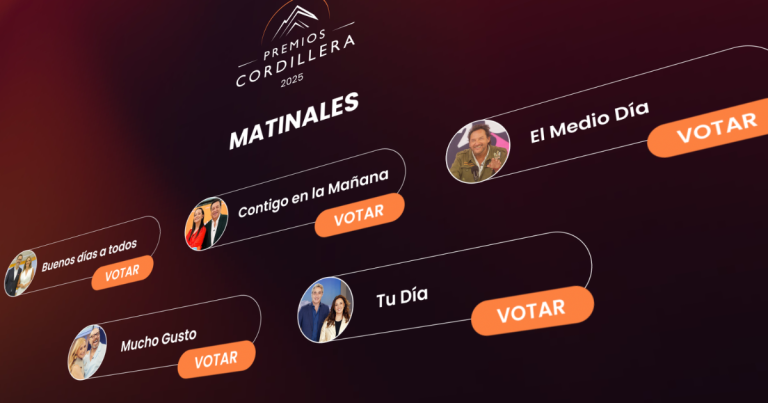 Premios Cordillera 2025: revisa a los nominados y cómo votar por tus favoritos