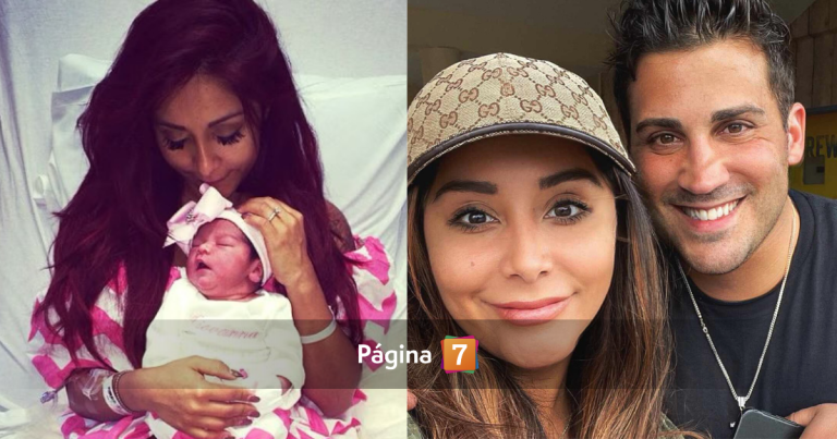 Así de grande está la hija de Snooki, chilena que protagonizó Jersey Shore: 