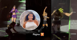 Caída de Catherine Fulop