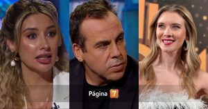 Camila Andrade, Francisco Kaminski y Carla Jara