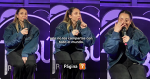 Carlita sufre incómodo momento en show joven quiso funar a su ex por vivir con la mamá