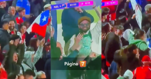 Gabriel Boric celebró junto a su guagua triunfo de Chile a Nueva Zelanda así festejó a Los Cóndores