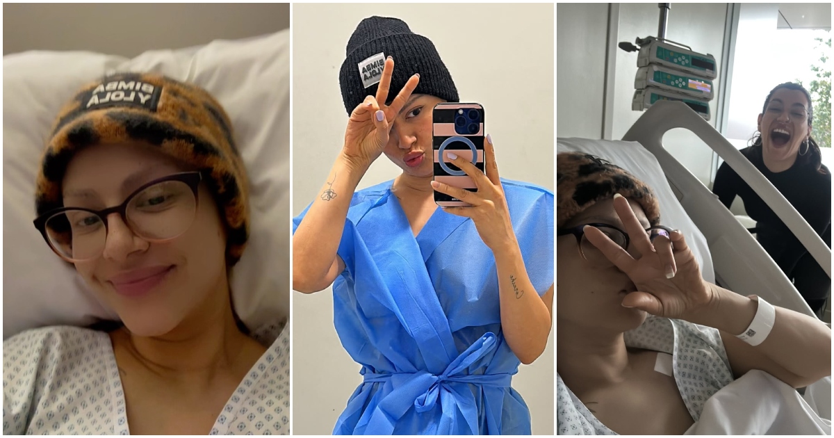 Karla Melo celebra exitosa operación