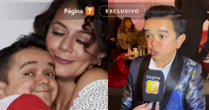 Miguelito y Paola Troncoso