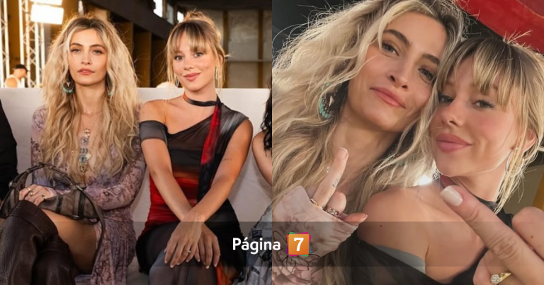 Paris Jackson y Ester Expósito sorprenden: de la tensión al abrazo y la complicidad en desfile