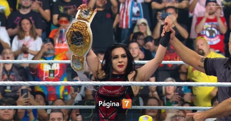 ¡Histórica! Stephanie Vaquer se coronó como campeona mundial de la WWE