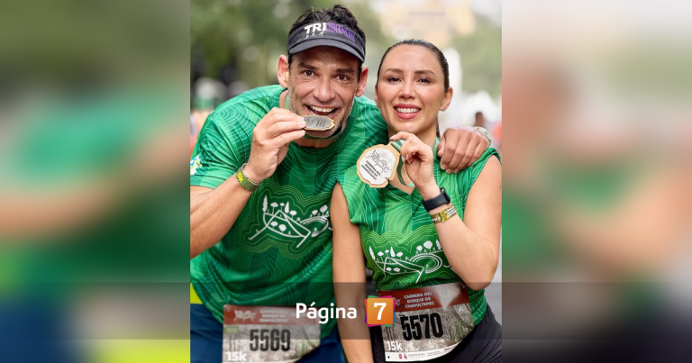 Pese a lesiones: Cristián de la Fuente terminó carrera en México con su pareja por especial motivo