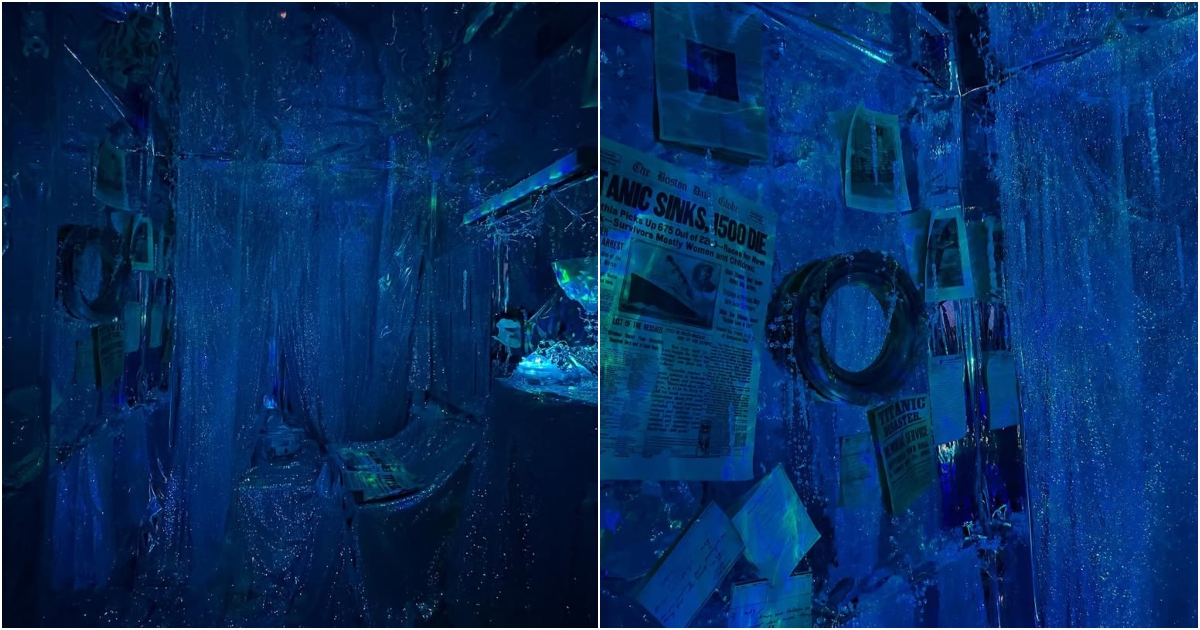 Fanática de "Titanic" aseguró que la ha visto 500 veces y convirtió su departamento en el barco