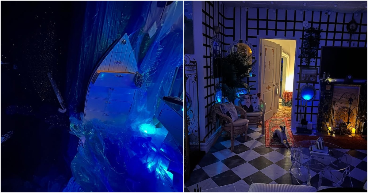 Fanática de "Titanic" aseguró que la ha visto 500 veces y convirtió su departamento en el barco