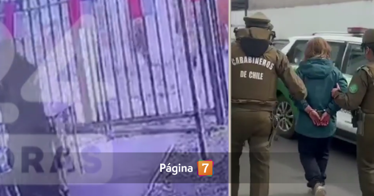 Video muestra momento de la detención de mujer que le disparó a sus dos hijos en Chiguayante