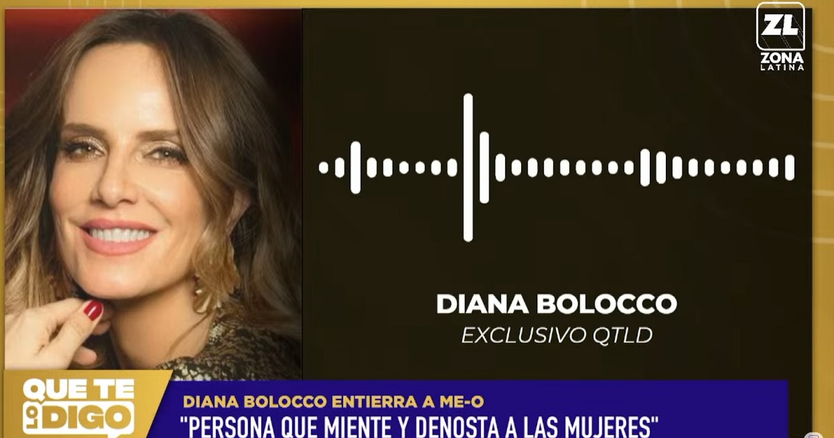 Diana Bolocco lapidó a ME-O