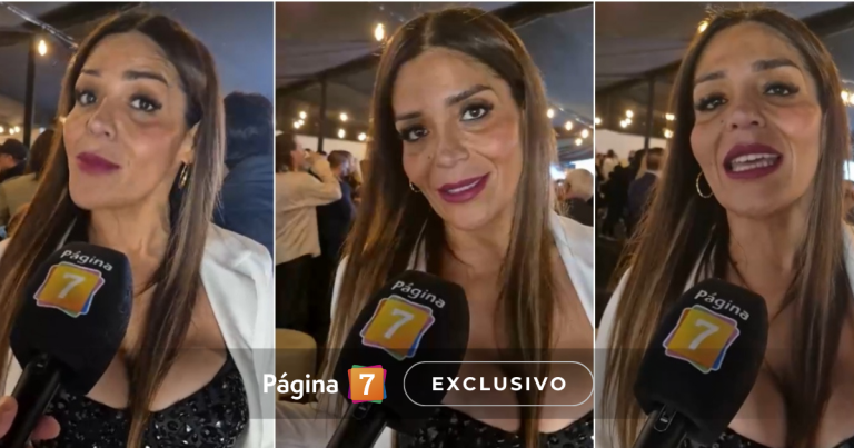 Katherine Orellana chochea con su hijo: tiene 12 años y 