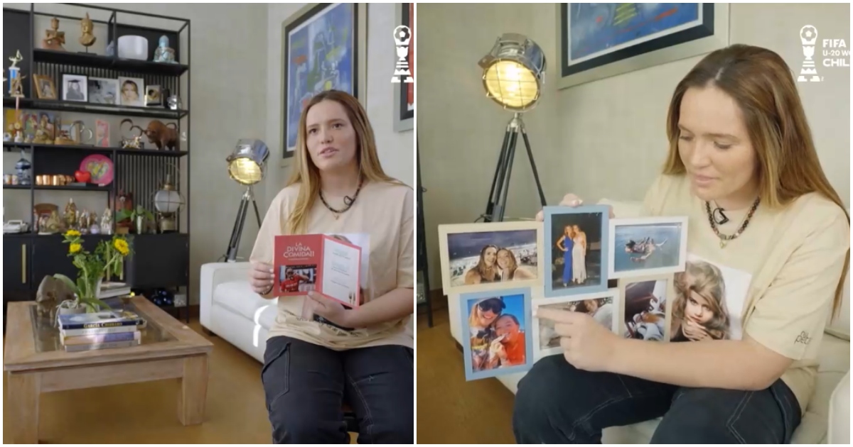 Laura de la Fuente mostró la casa donde vive con su madre, Angélica Castro