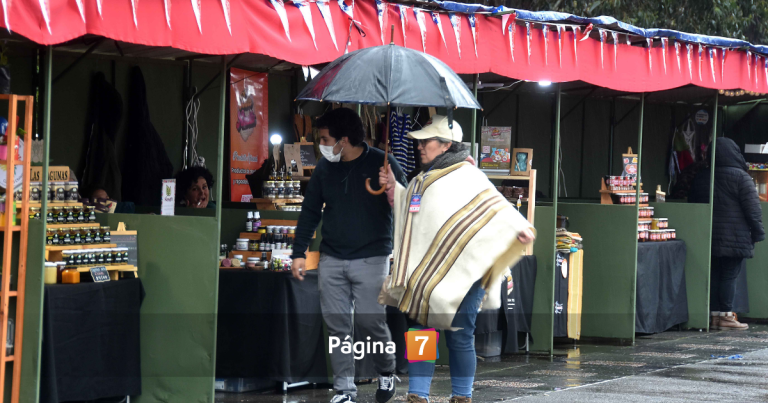 Fiestas Patrias bajo el agua: lluvias llegarán con fuerza a la zona central este sábado