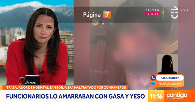 Madre de trabajador TEA agredido en Hospital San Borja relató violento hecho que sufrió su hijo