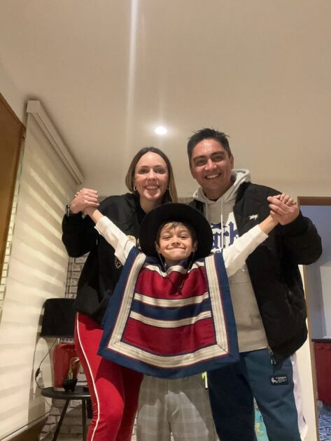 La tierna publicación de Maly Jorquiera y su hijo en Fiestas Patrias: posó junto a Sergio Freire