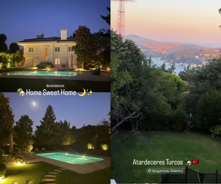 Mauro Icardi mostró la lujosa mansión donde vive con China Suárez en Estambul