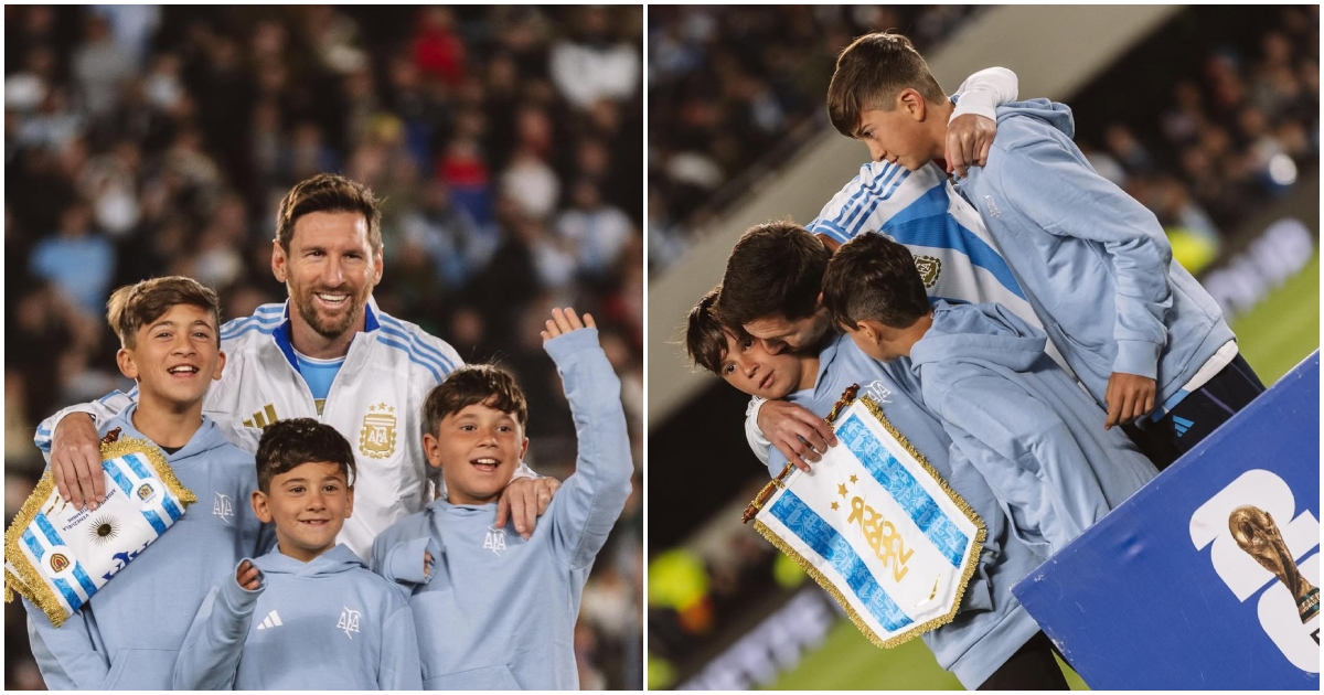 Antonela Roccuzzo dedicó emotivas palabras a Lionel Messi: "Orgullosos de vos"