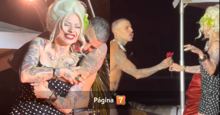 Al ritmo de la salsa: Mon Laferte sorprendió al aparecer bailando junto Rauw Alejandro en show