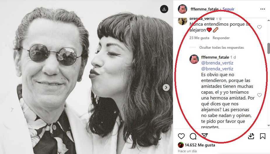Mon Laferte reaccionó a "irrespetuoso" comentario por muerte de amigo músico 