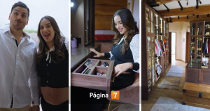 Así es el gran clóset que Pangal construyó en su casa para Melina Noto: "Ahora se hizo realidad"