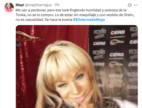 El comentario que se repitió en el estreno de El Internado: tiene que ver con Tonka Tomicic
