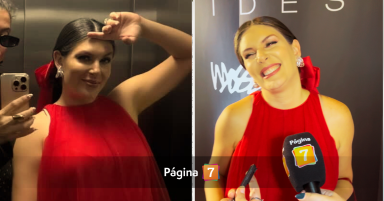 Eugenia Lemos regresó a los eventos a 11 días de ser madre: 