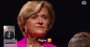 Evelyn Matthei no contuvo la emoción en El Candidato tras especial pregunta