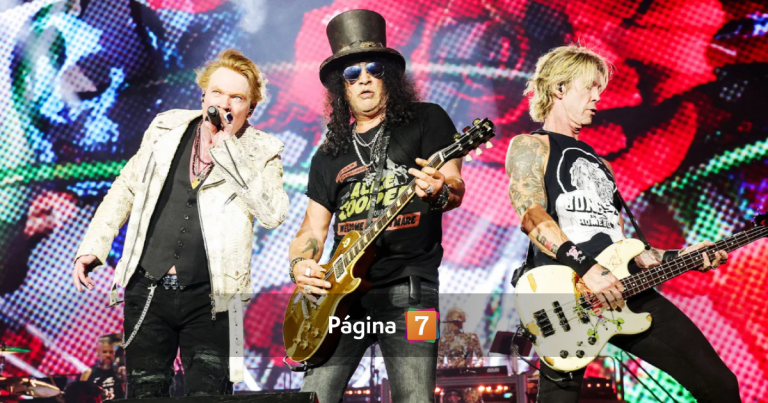 Filtran posible listado de canciones que tocará Guns N' Roses en Chile este martes