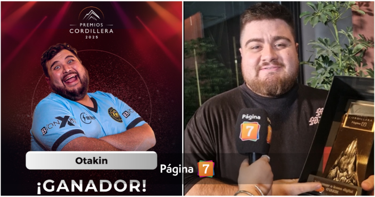 Manager de Otakin recibió su galardón en Premios Cordillera: bromeó con el parecido