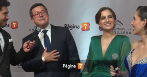 Abogado Iván González llegó con su esposa a los Premios Cordillera: se lucieron con elegantes looks