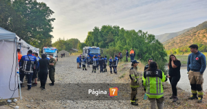 Sigue intensa búsqueda de adolescente arrastrado por la corriente en río Maipo: se bañaba con amigos