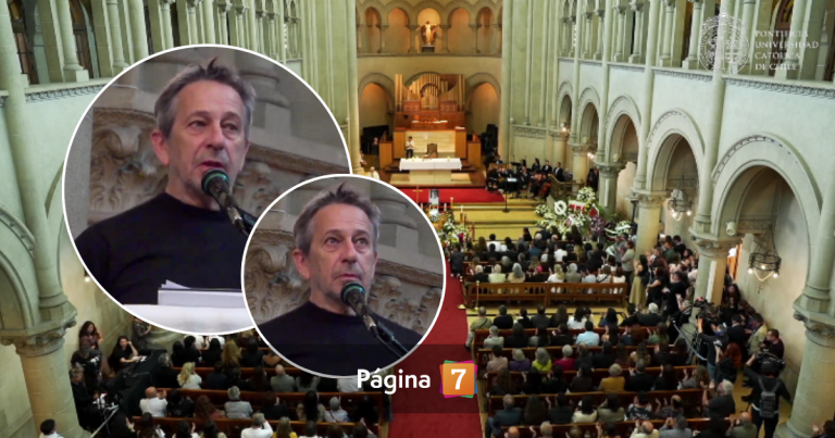 Alfredo Castro rindió emotiva despedida en misa de Héctor Noguera: 