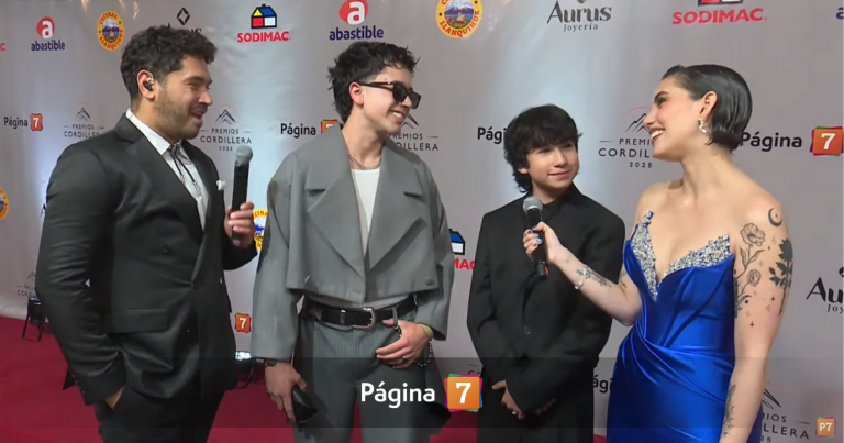 Del mundo digital a la alfombra roja: el paso de Chiki y Carlos Meneses por los Premios Cordillera